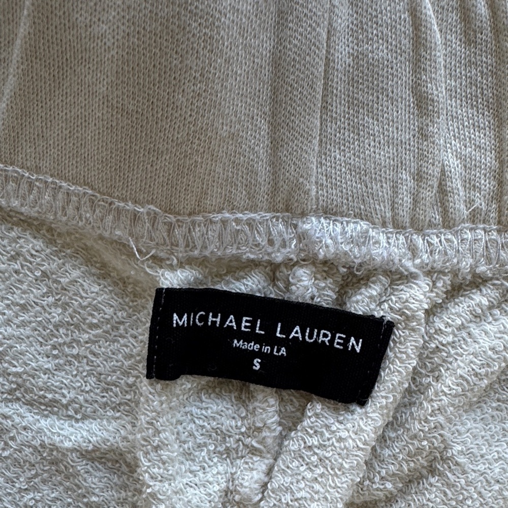 Revolve Michael Lauren Mabel Wide Leg Pant With Pocket in Ivory - Picture 7 of 7